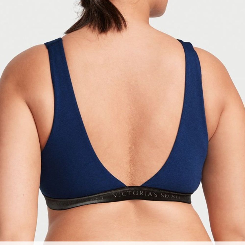 NWT Victoria’s Secret Cotton Wireless Lounge Bra - Picture 8 of 14